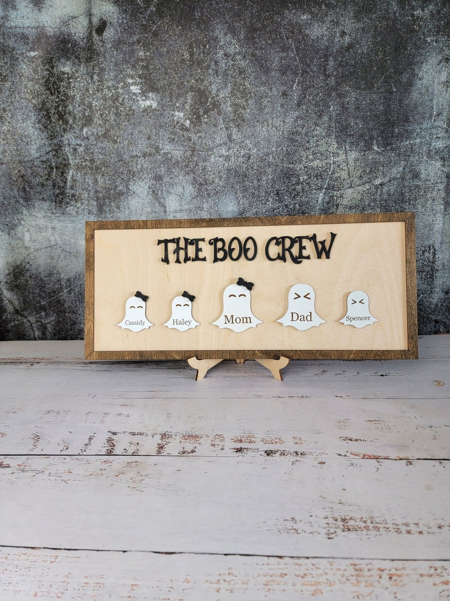 Boo Family Ghost Sign - EverLee Creations