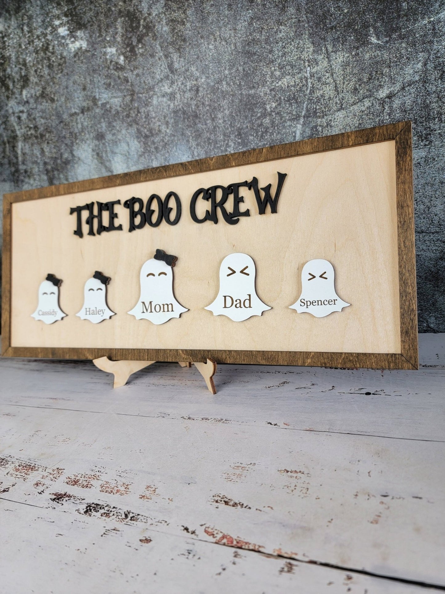 Boo Family Ghost Sign - EverLee Creations