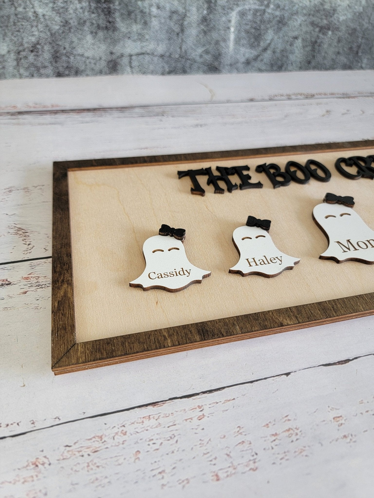 Boo Family Ghost Sign - EverLee Creations