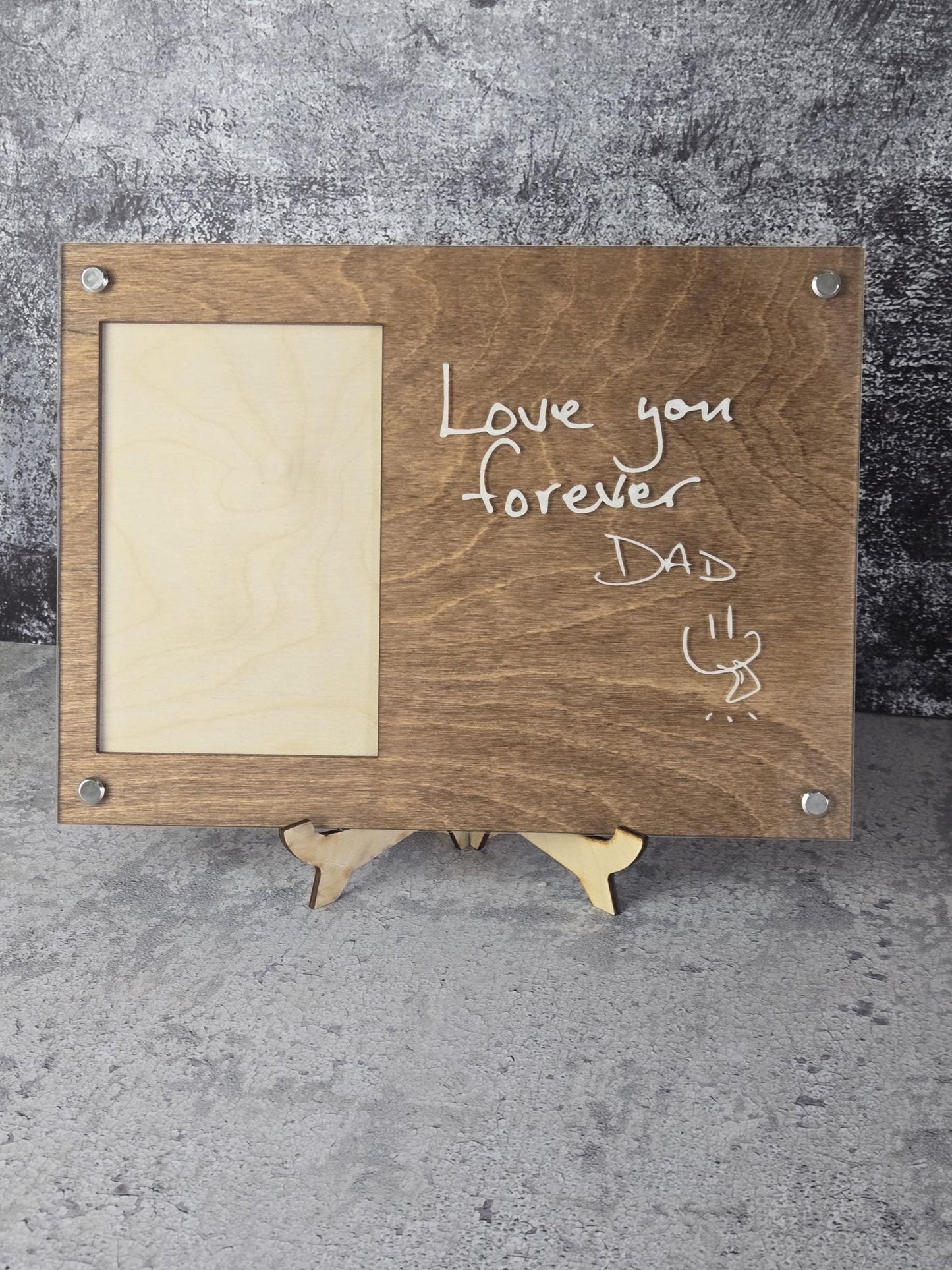 Engraved Handwriting Frame - EverLee Creations