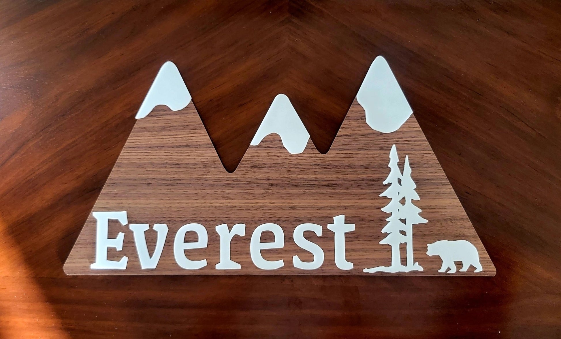 Mountains Personalized sign - EverLee Creations