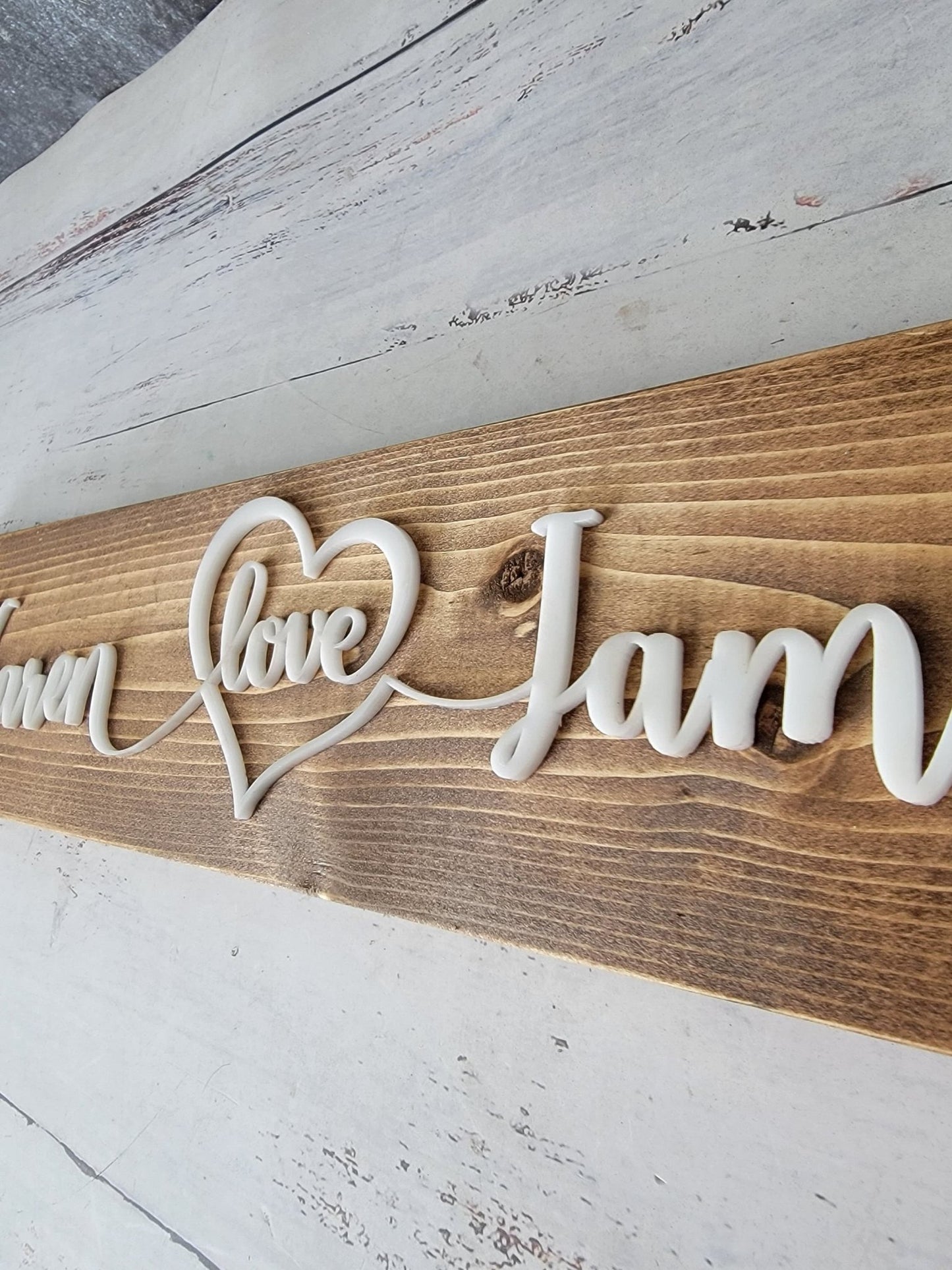 Personalized Couples Name Pallet Sign - EverLee Creations