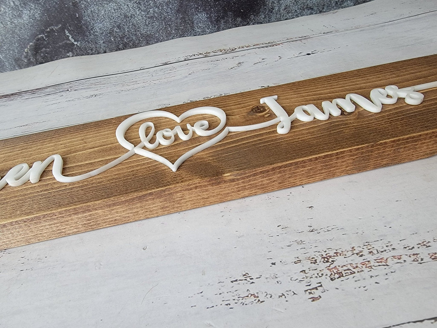Personalized Couples Name Pallet Sign - EverLee Creations