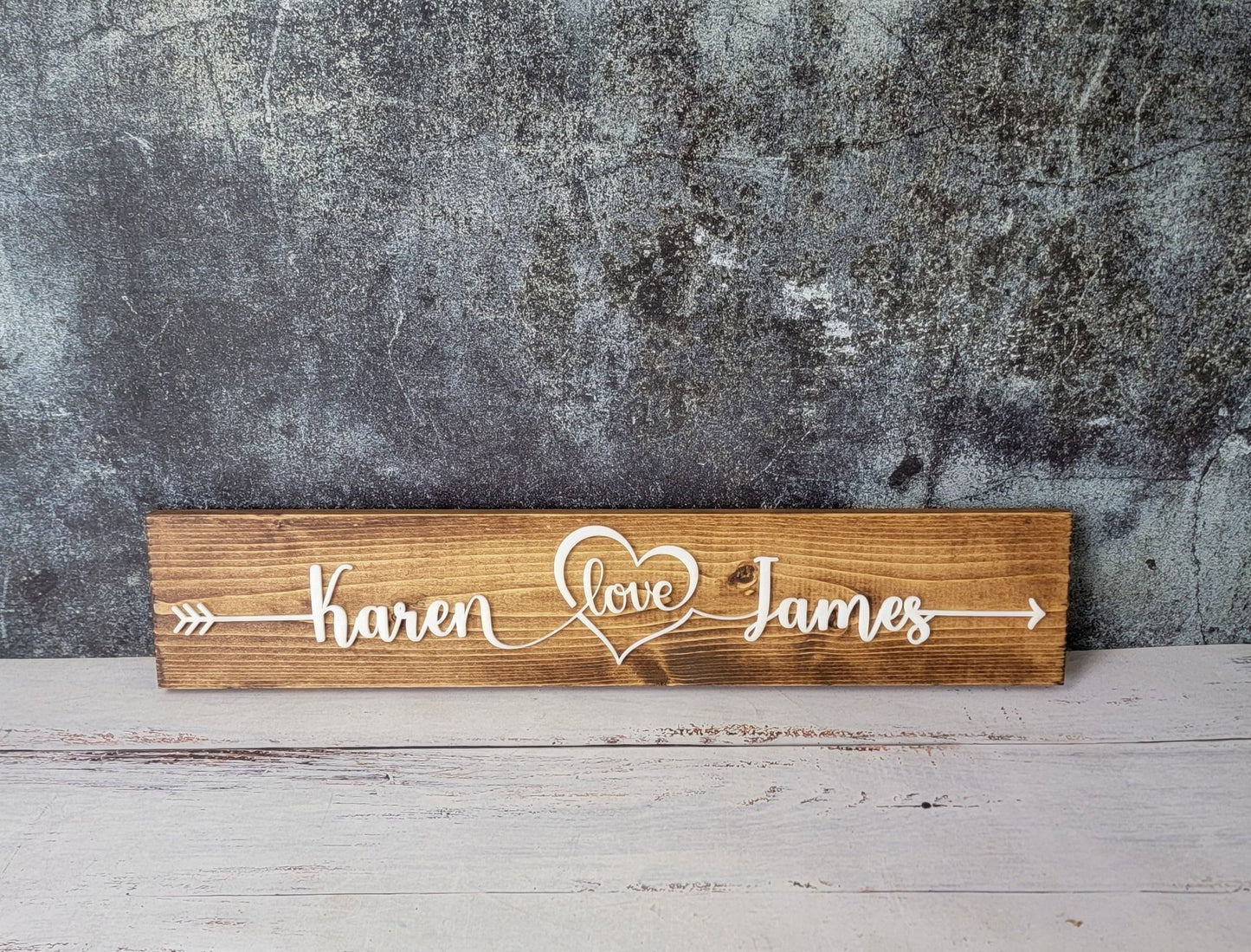 Personalized Couples Name Pallet Sign - EverLee Creations