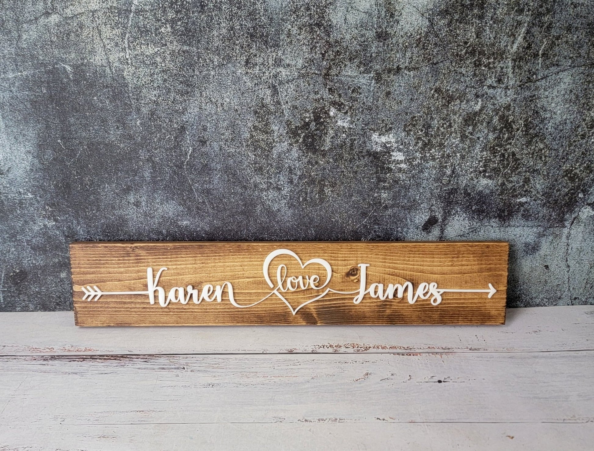 Personalized Couples Name Pallet Sign - EverLee Creations