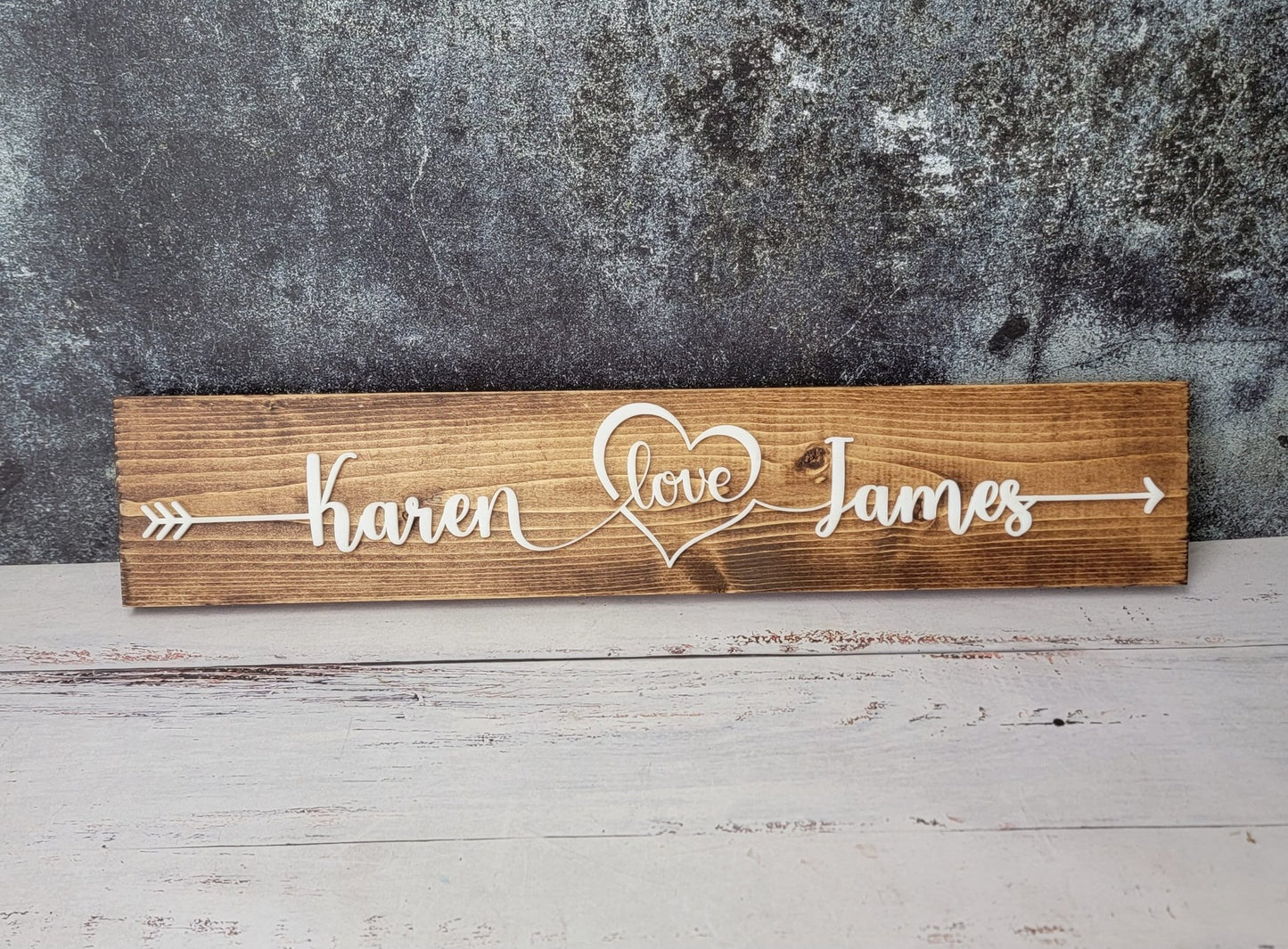 Personalized Couples Name Pallet Sign - EverLee Creations
