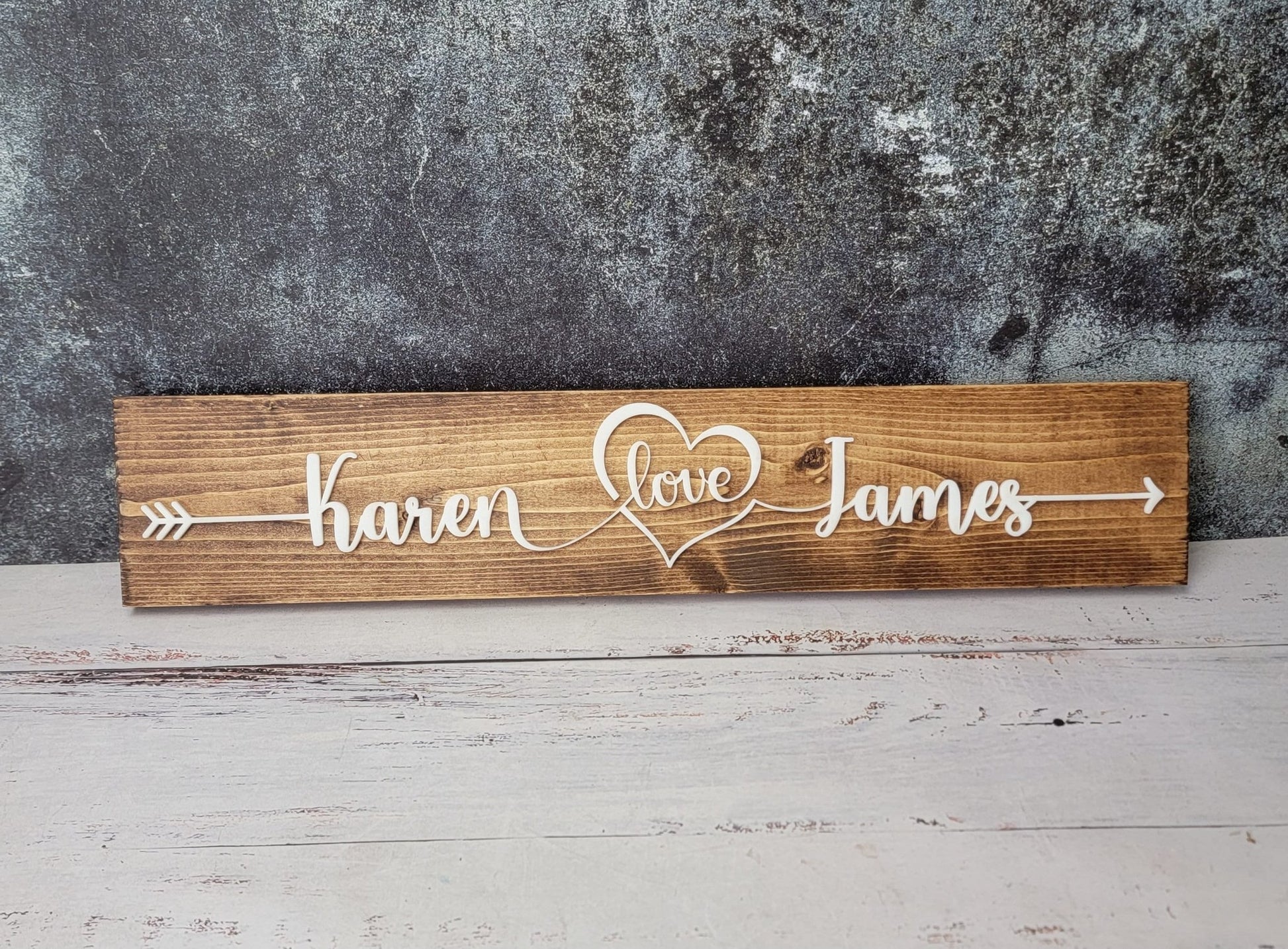 Personalized Couples Name Pallet Sign - EverLee Creations