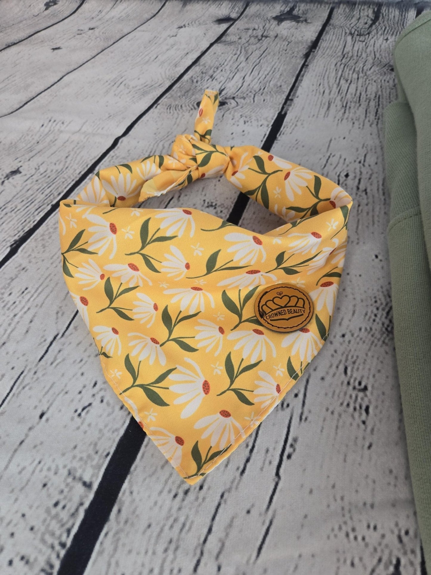 Personalized Dog Bandana With Matching Paw Print Sweatshirt - EverLee Creations