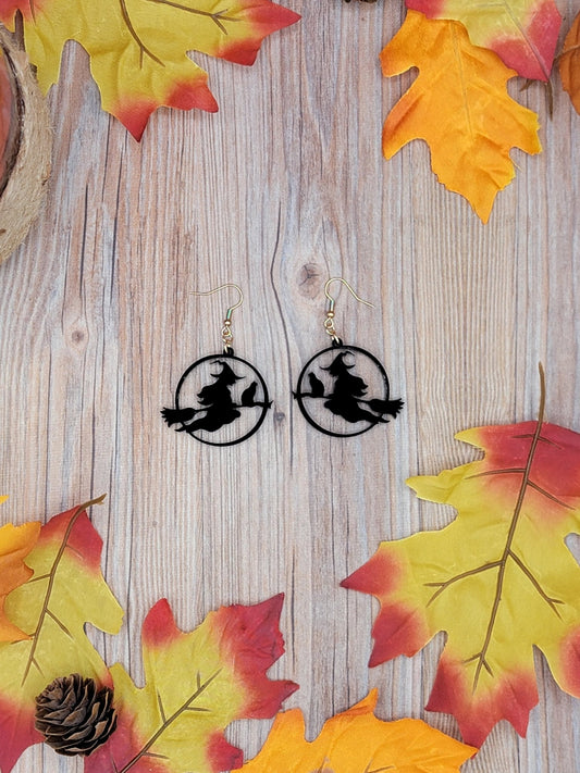 Witch Hoop Earrings - EverLee Creations