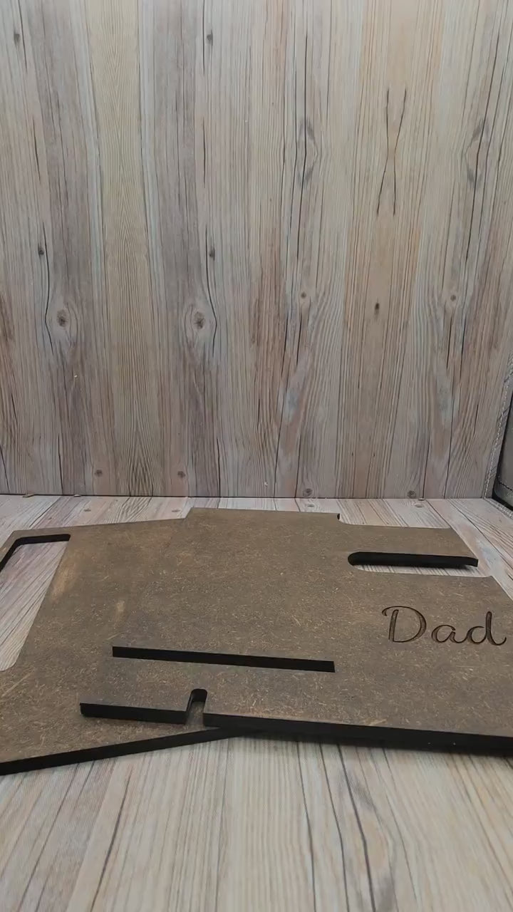 Fathers Day gift for Men Docking Station, Keep all personal items organized, Gift for Him, Personalized Gift, Gift for Husband, Groomsmen