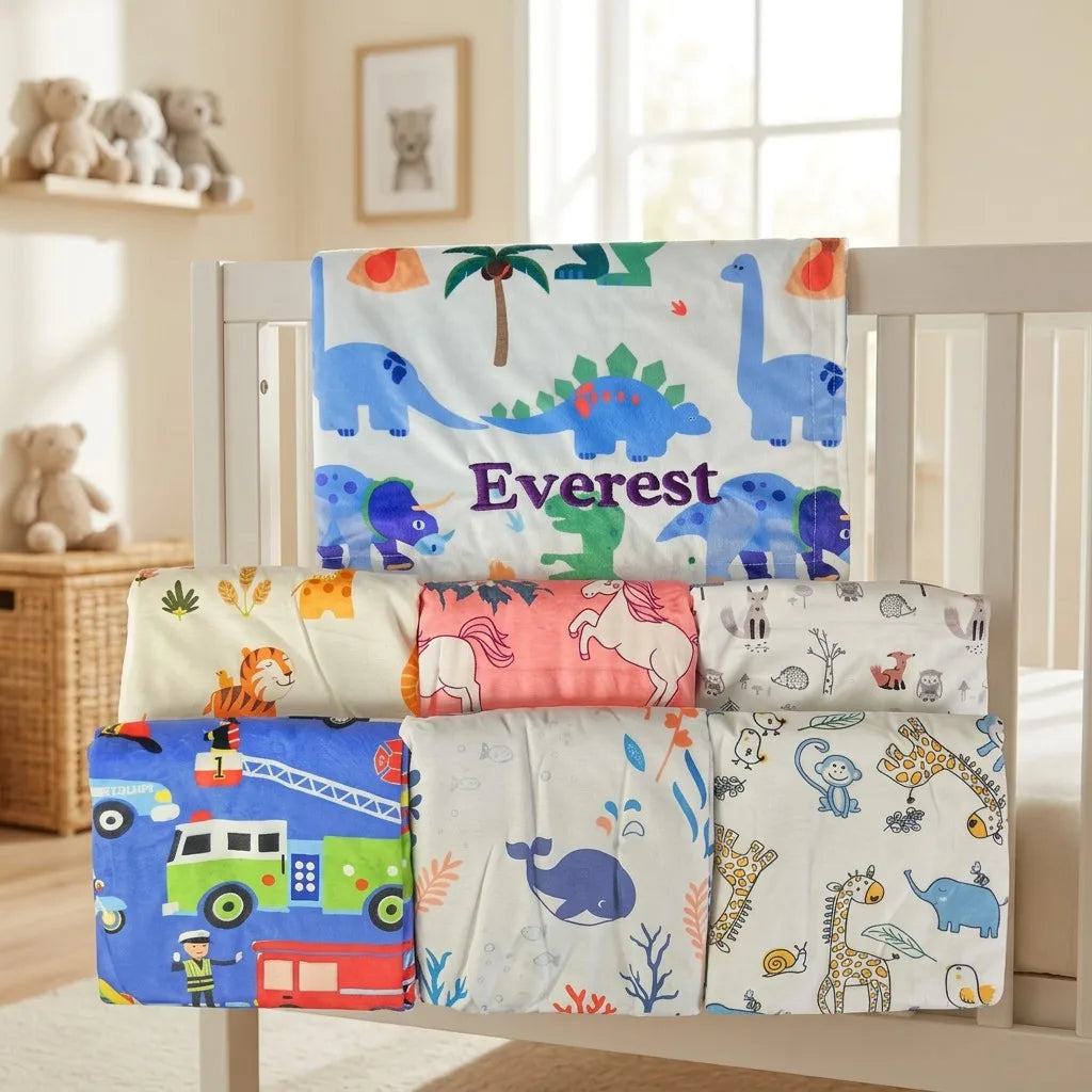 Personalized Baby/Toddler Blanket - EverLee Creations