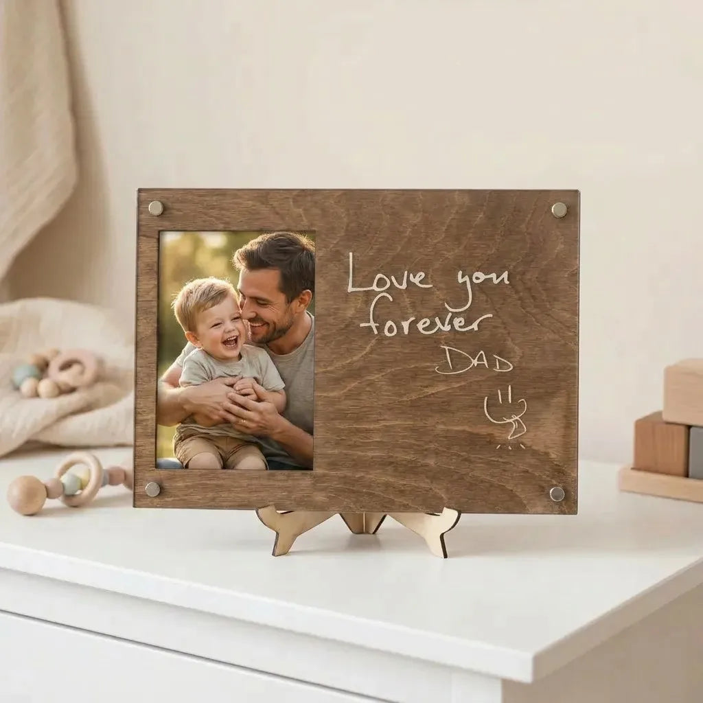 Engraved Handwriting Frame - EverLee Creations