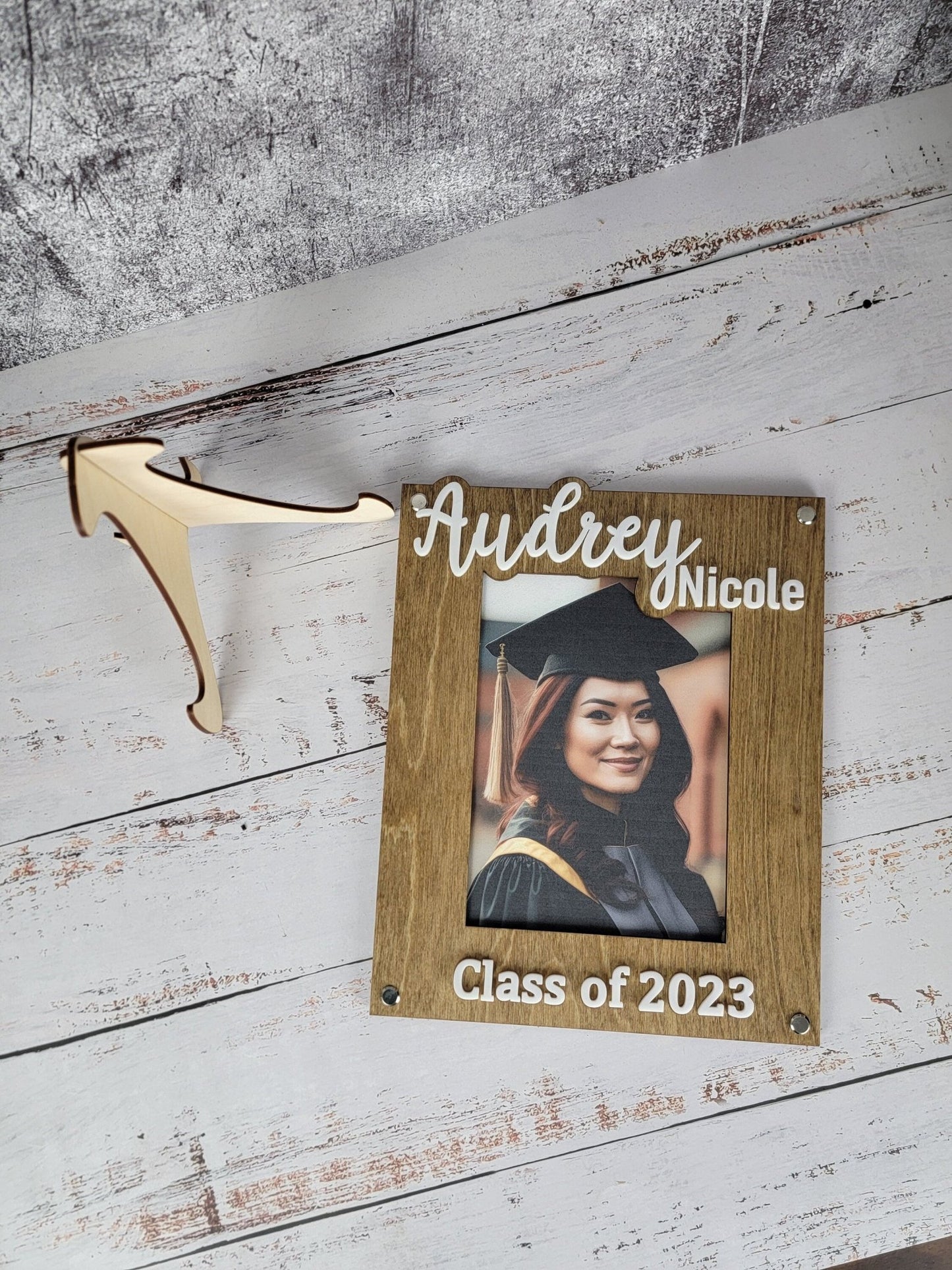 Graduation 2024 Picture Frame | Personalized Class of 2024 Gift for Graduates | 2024 Graduation Gift | Graduate Class of 2024 Photo Frame - EverLee Creations