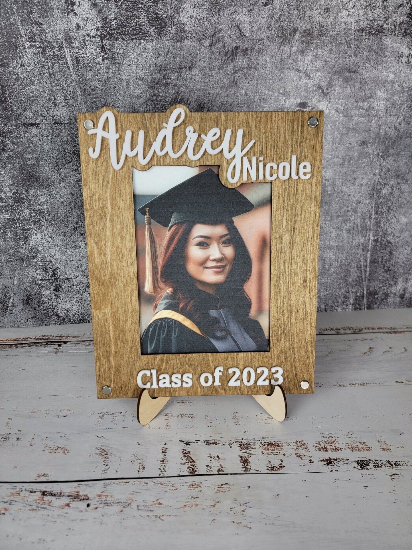 Graduation 2024 Picture Frame | Personalized Class of 2024 Gift for Graduates | 2024 Graduation Gift | Graduate Class of 2024 Photo Frame - EverLee Creations