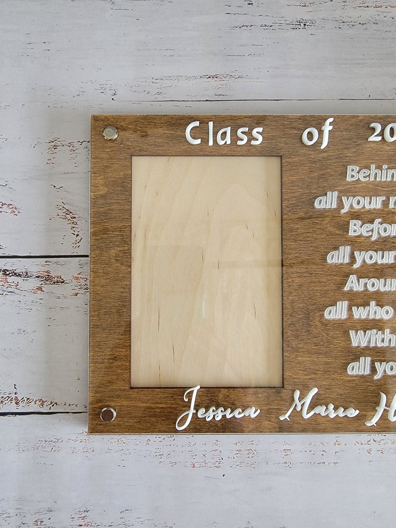 Graduation Gift 2024 Picture Frame | Personalized Class of 2024 Gift for Graduates | 2024 Graduation Gift | Graduate Photo Frame - EverLee Creations