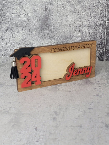 Graduation Gift Money Holder, Graduation gift, Gaduation Gift Ideas For Him, Gift ideas for Her, Personalized Graduation Gift - EverLee Creations