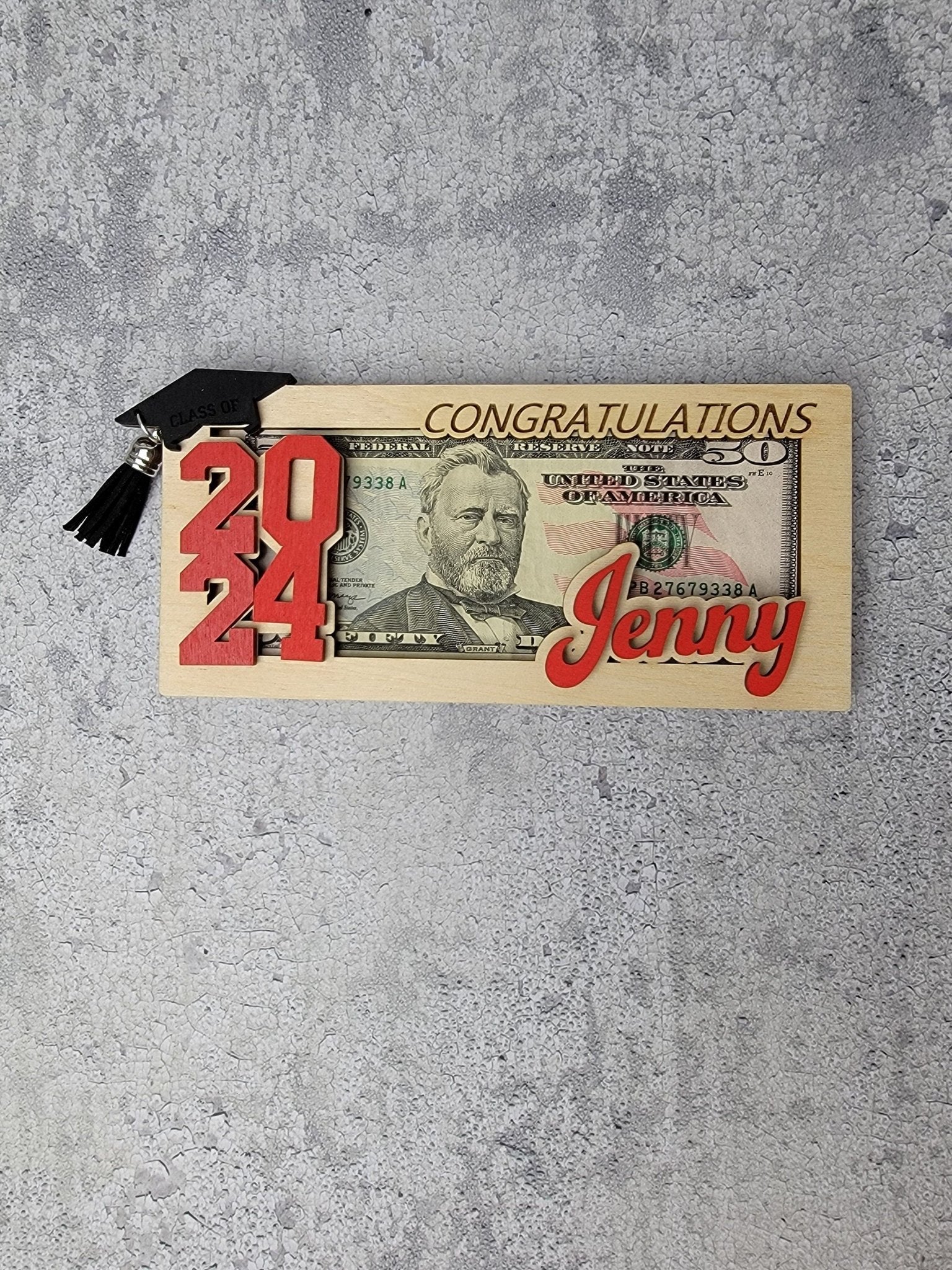 Graduation Gift Money Holder, Graduation gift, Gaduation Gift Ideas For Him, Gift ideas for Her, Personalized Graduation Gift - EverLee Creations