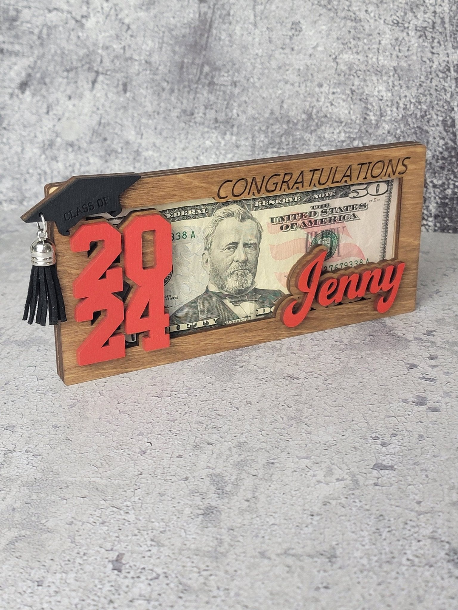 Graduation Gift Money Holder, Graduation gift, Gaduation Gift Ideas For Him, Gift ideas for Her, Personalized Graduation Gift - EverLee Creations