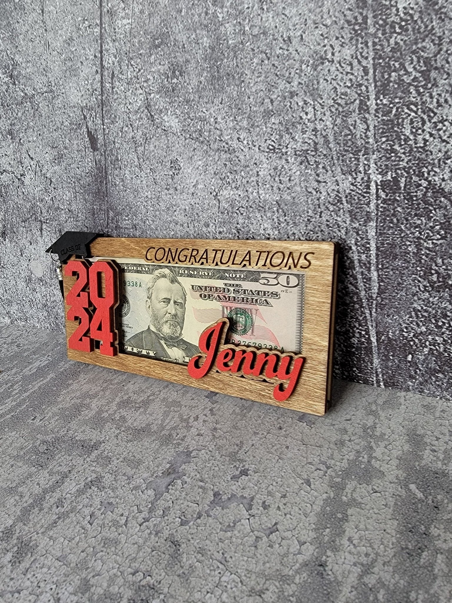 Graduation Gift Money Holder, Graduation gift, Gaduation Gift Ideas For Him, Gift ideas for Her, Personalized Graduation Gift - EverLee Creations