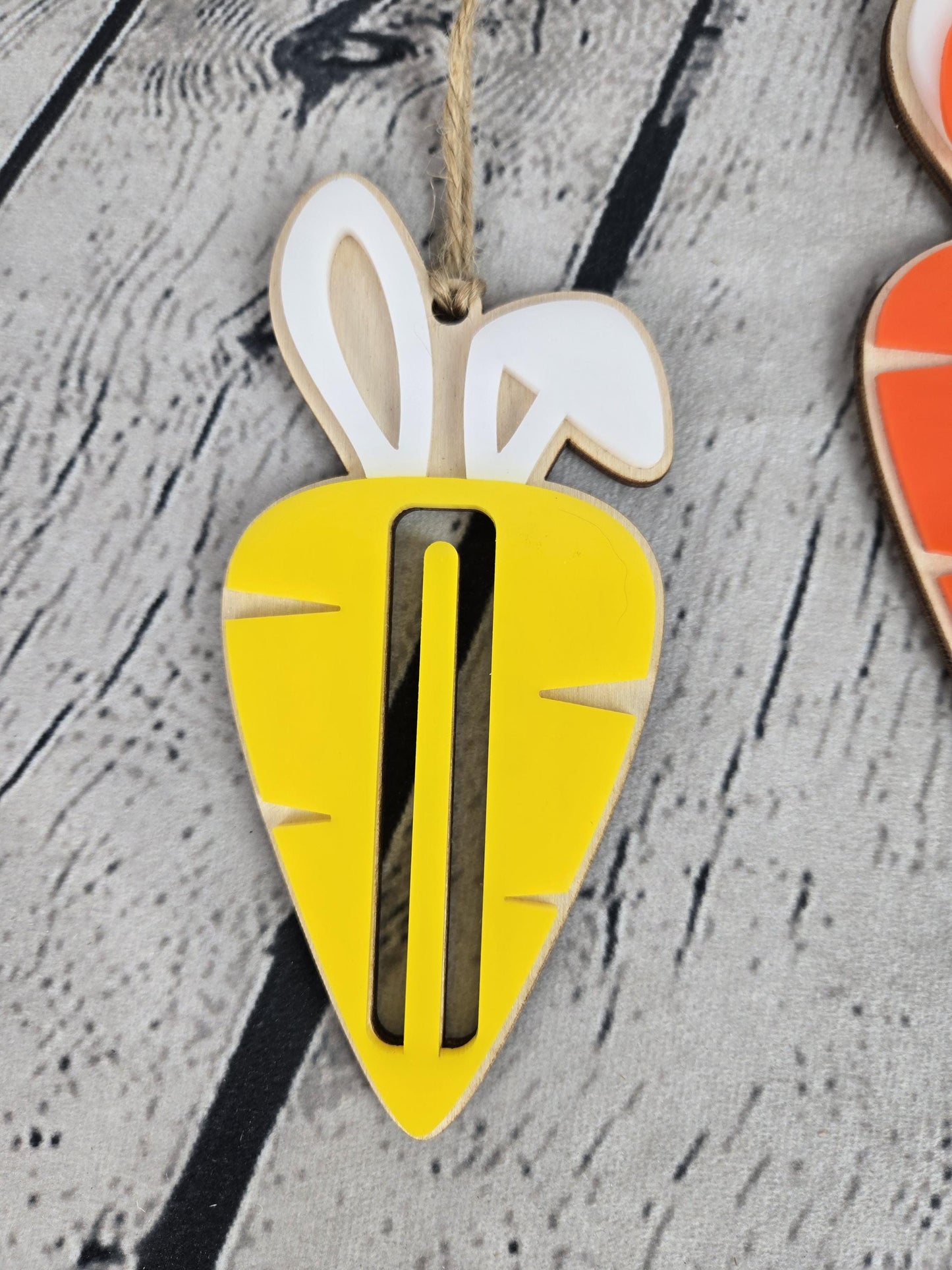 Personalized Easter Tag, Carrot Money Holder, Easter Carrot Tag, Easter Money Holder, Easter Cash Gift, Bunny Ear Tag, Kid Easter Gift