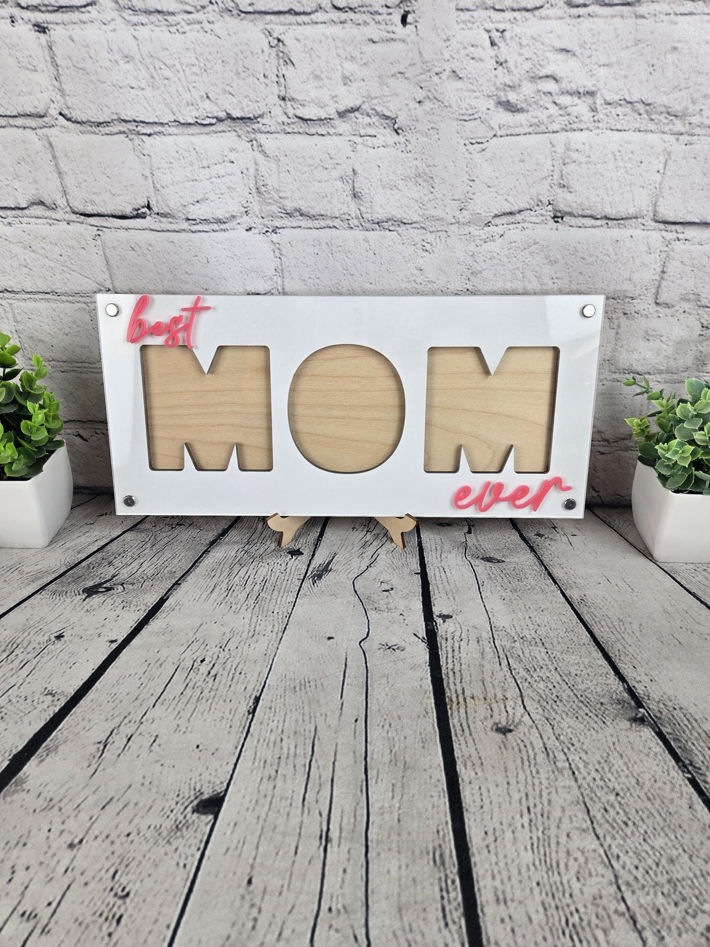 Mom Personalized Picture Frame, First Mothers Day, New Mommy Gift, Gift for Wife