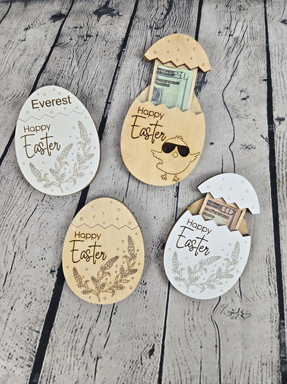 Personalized Money Holder, Easter Tag, Easter Money Holder, Easter Cash Gift MADE IN USA