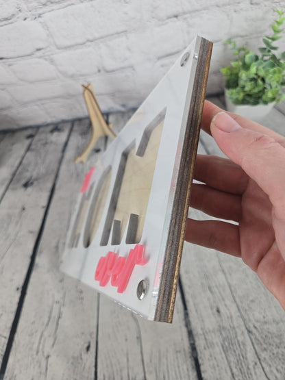 Mom Personalized Picture Frame, First Mothers Day, New Mommy Gift, Gift for Wife