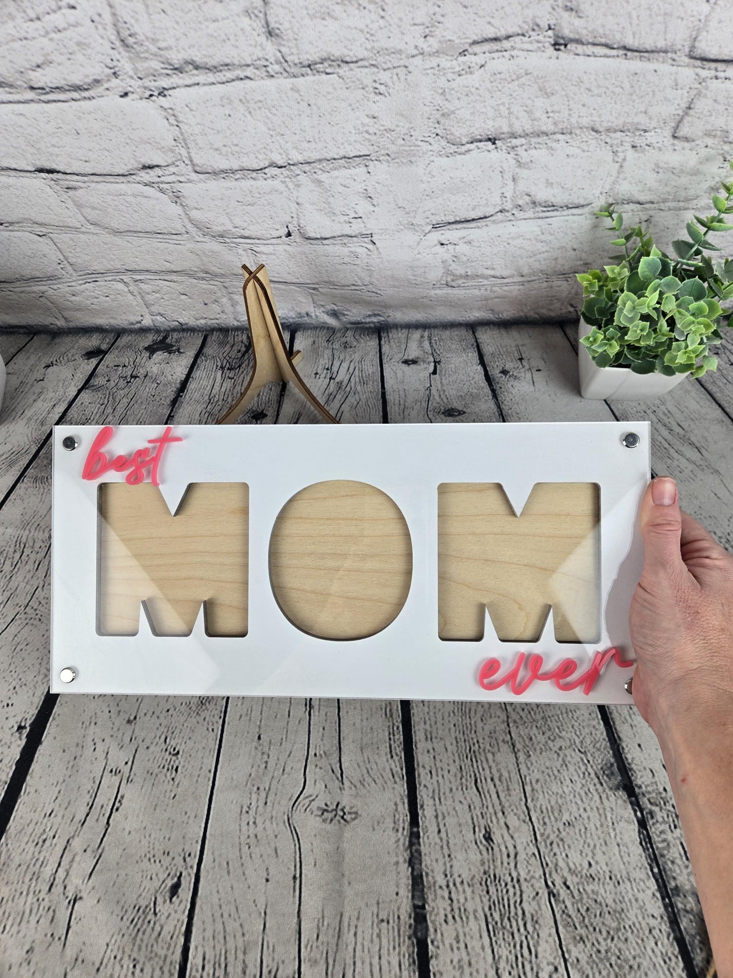Mom Personalized Picture Frame, First Mothers Day, New Mommy Gift, Gift for Wife