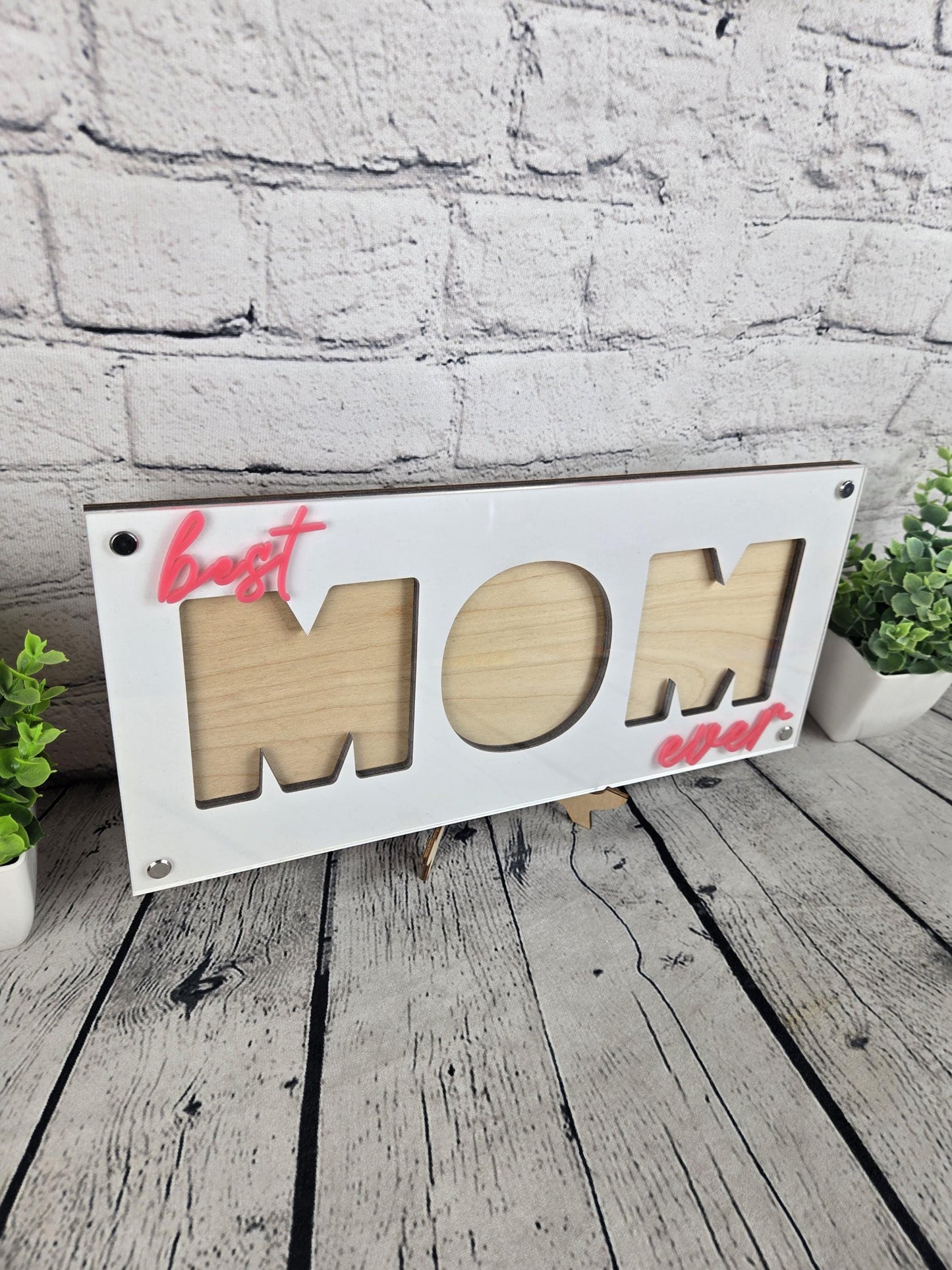 Mom Personalized Picture Frame, First Mothers Day, New Mommy Gift, Gift for Wife