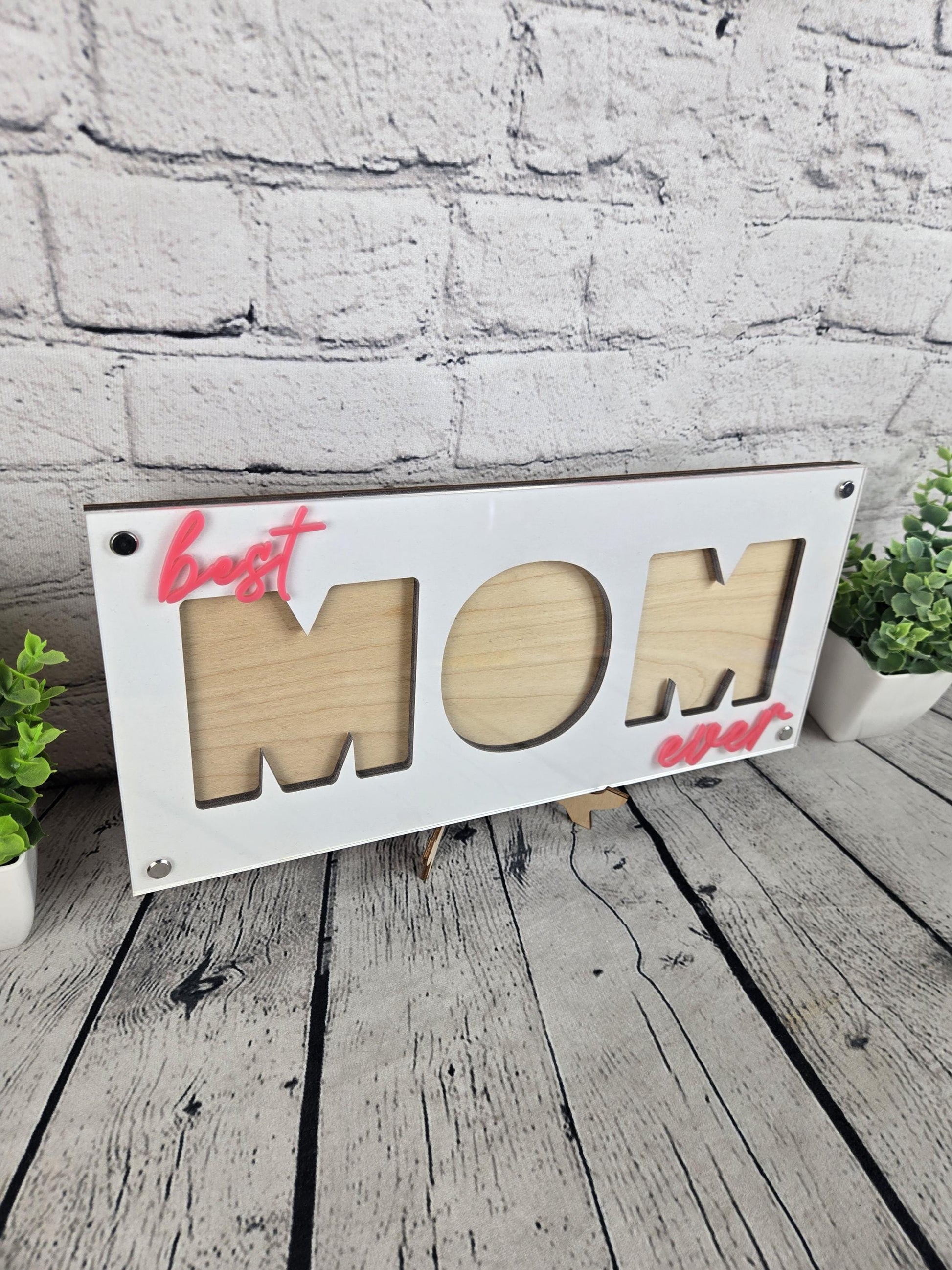 Mom Personalized Picture Frame, First Mothers Day, New Mommy Gift, Gift for Wife