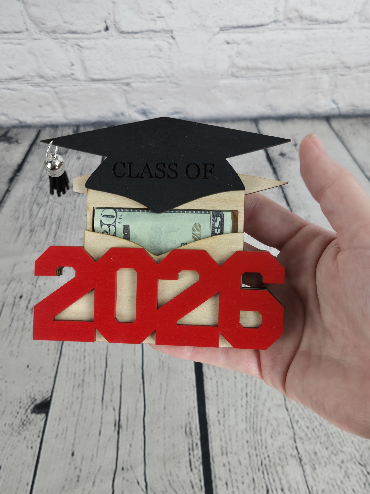 Personalized Graduation Money Holder 2026, Class of 2026 Graduation Gift, Graduation Cash Holder, Custom Grad Gift, Graduation Party Gift