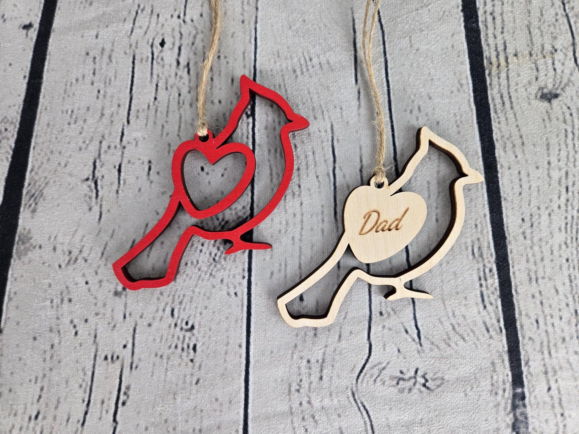 Cardinal Ornament, Heavenly Messenger Memorial Gift, Sympathy Ornament, Memorial Keepsake