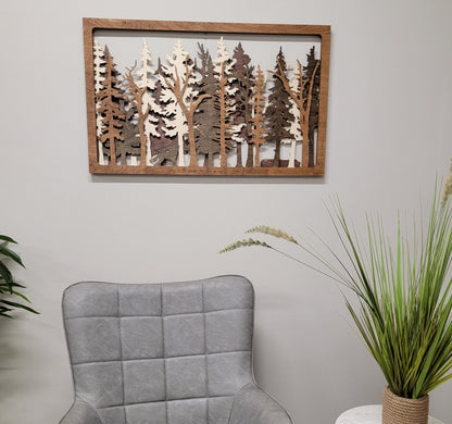 Into The Wild - 7 Layer Wall Art - EverLee Creations