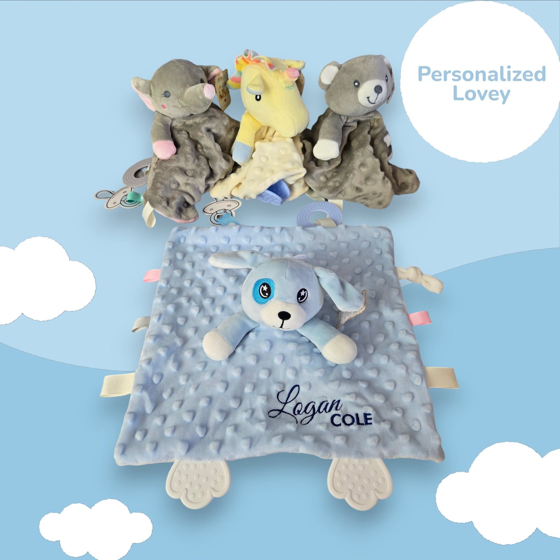 Personalized Baby Lovey - EverLee Creations