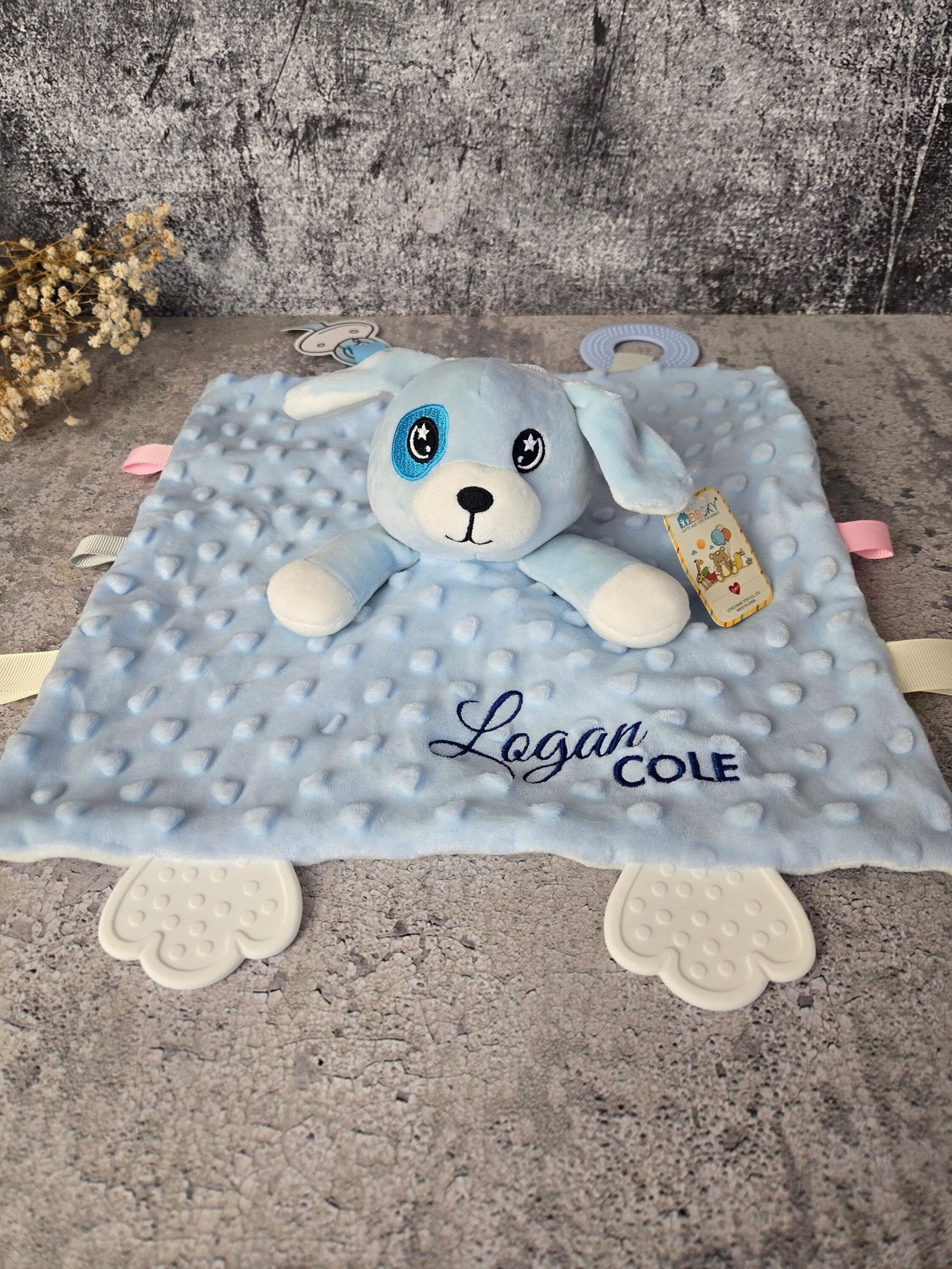 Personalized baby fashion lovey