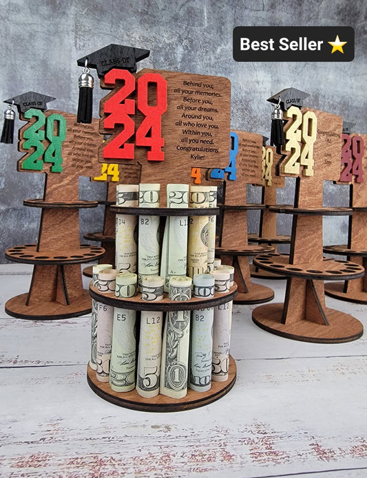 Personalized Graduation Gift Money Holder - EverLee Creations