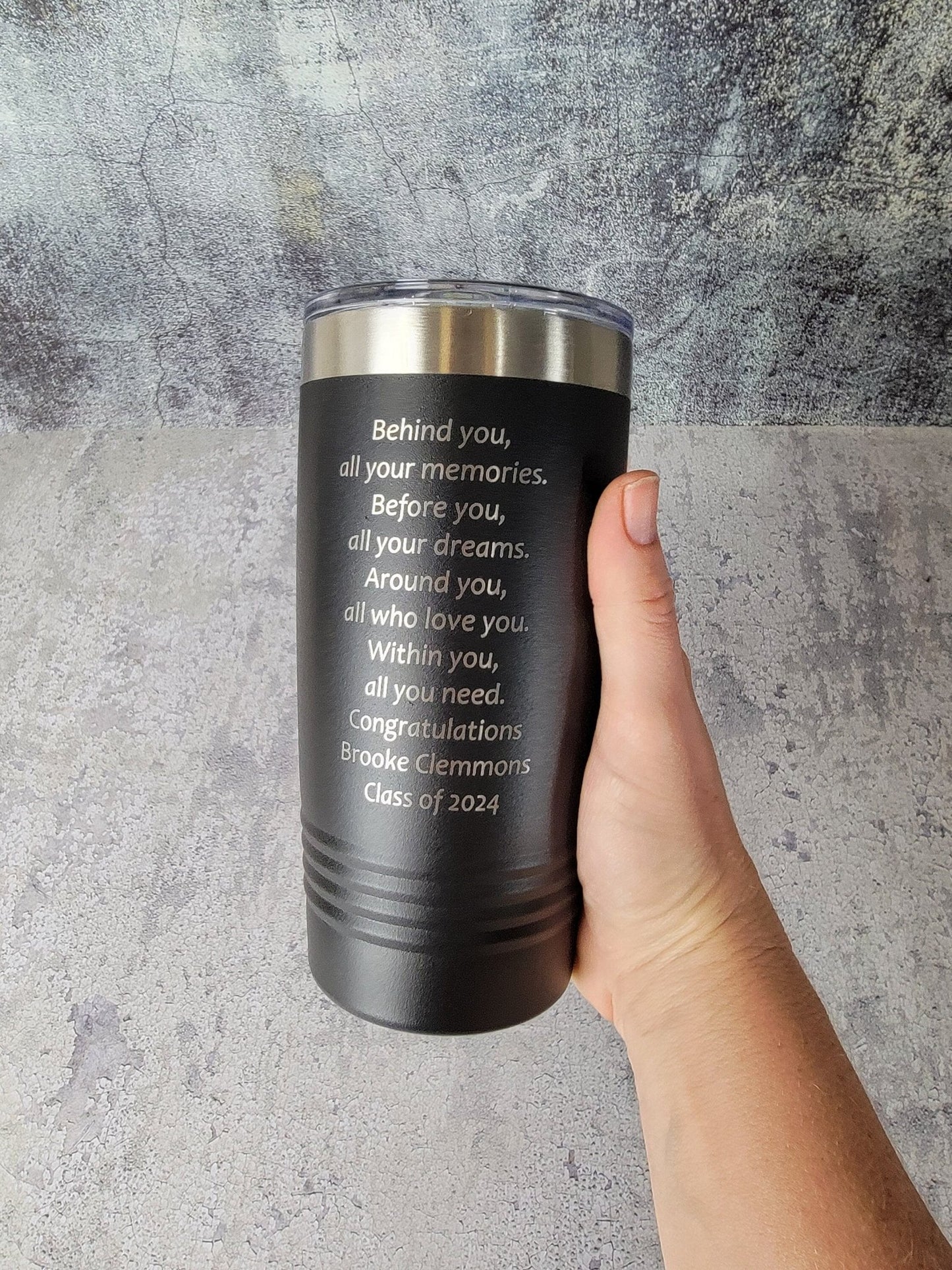 Personalized Graduation Tumbler - EverLee Creations