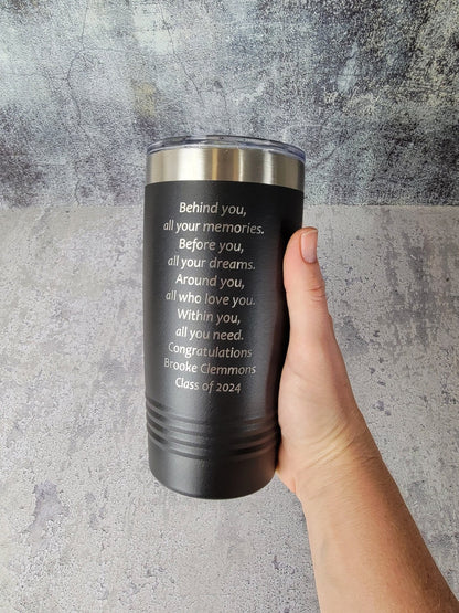 Personalized Graduation Tumbler - EverLee Creations