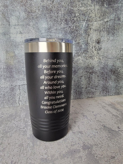 Personalized Graduation Tumbler - EverLee Creations