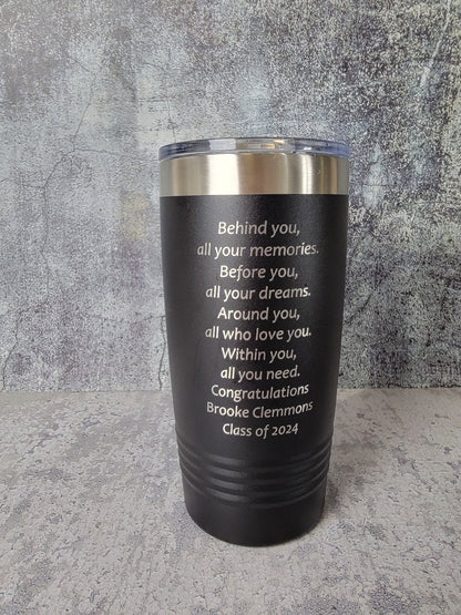 Personalized Graduation Tumbler - EverLee Creations