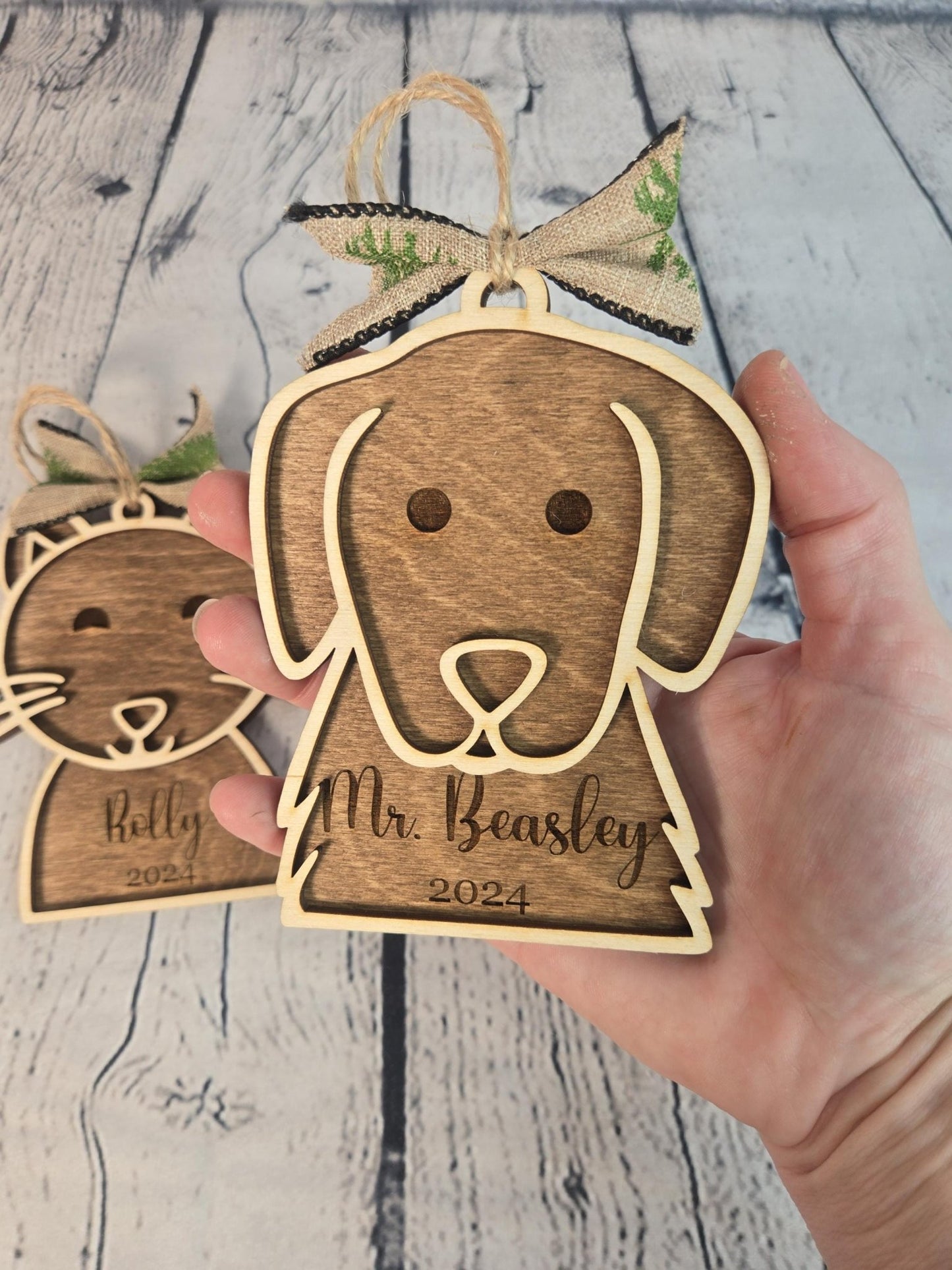 Personalized Pet Ornament - EverLee Creations