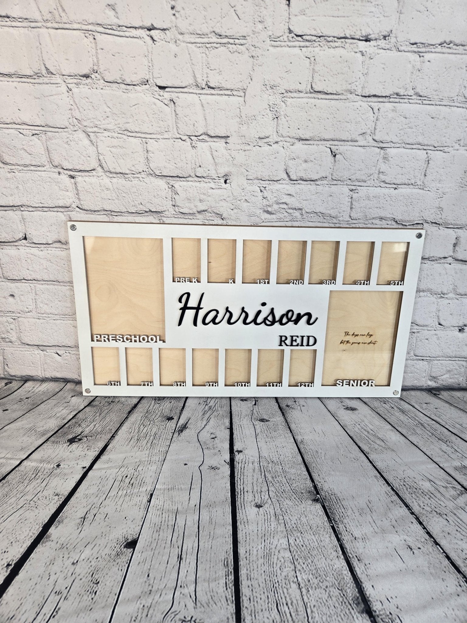 School Years Photo Frame PreSchool & PreK – EverLee Creations