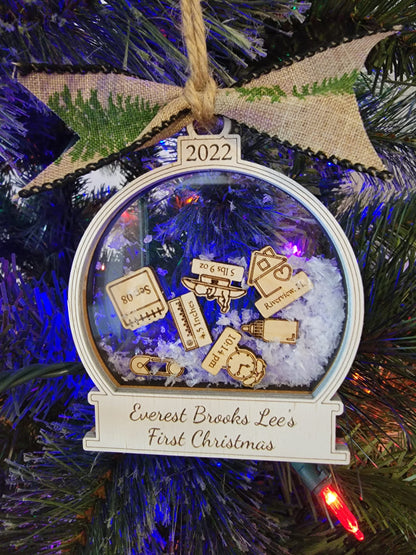 babys first Christmas ornament 2022