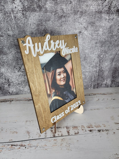 Graduation 2023 Picture Frame | Personalized Class of 2023 Gift for Graduates | 2023 Graduation Gift | Graduate Class of 2023 Photo Frame